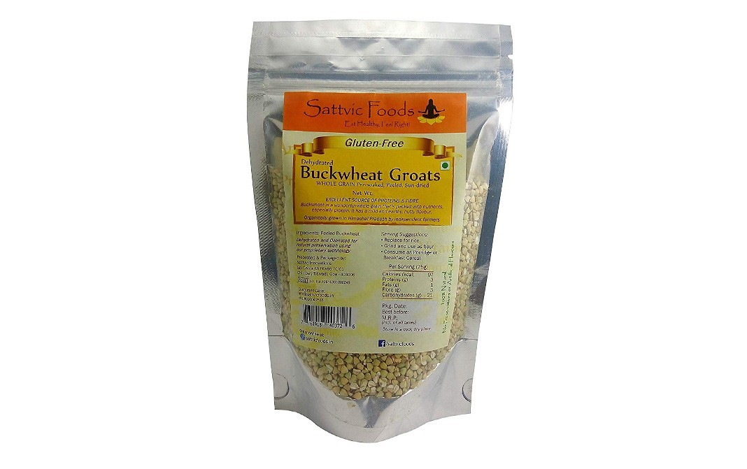 Sattvic foods Dehydrated Buckwheat Groats    Pack  250 grams